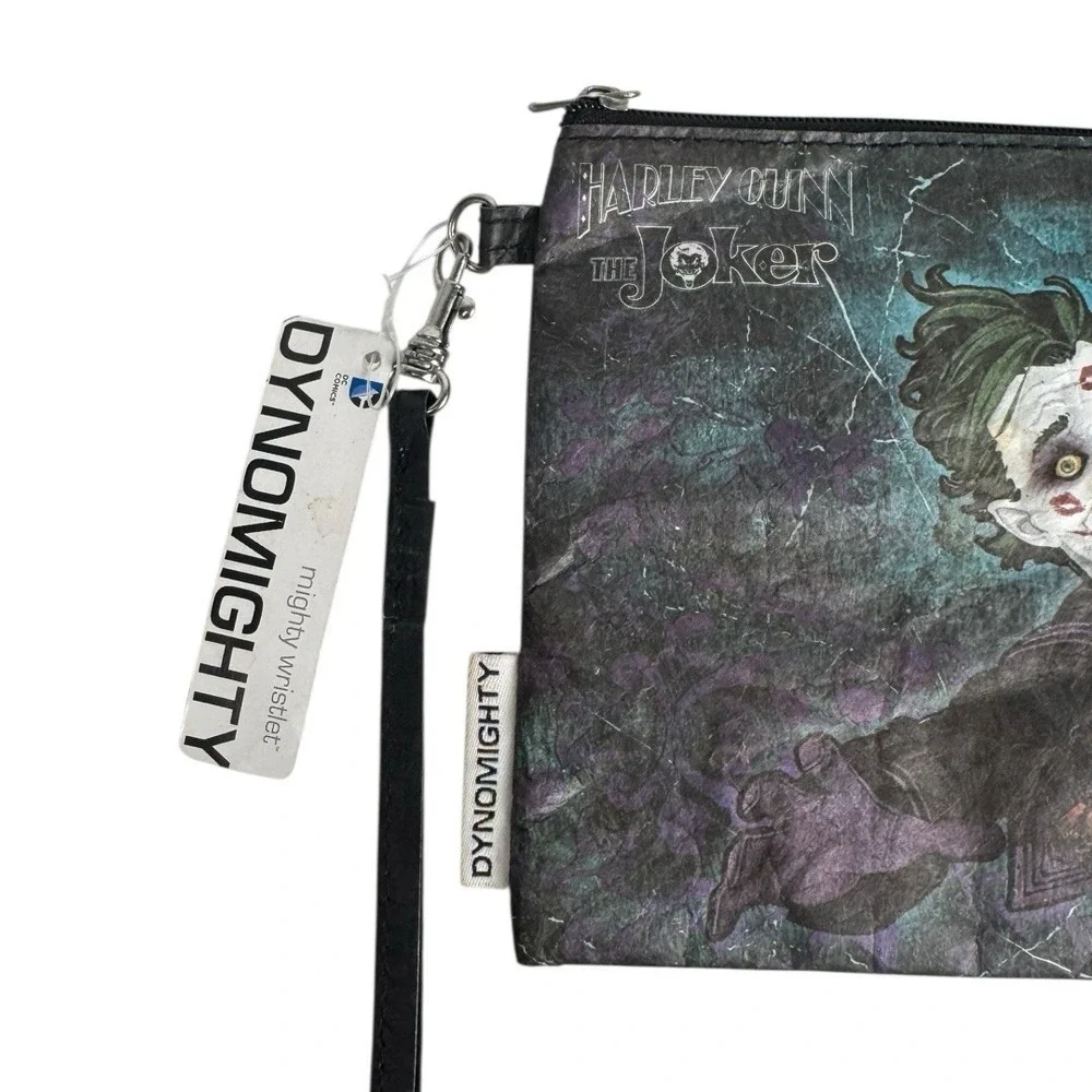 DC Comics The‎ Joker Harley Quinn Arkham Nurse Makeup Bag Cosmetic Purse B72Q